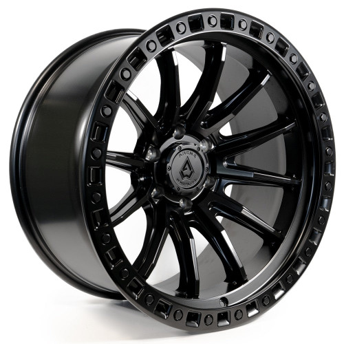 Main image for 17x9 Arena A103 Mission Satin Black Wheel 6x5.5 (0mm)