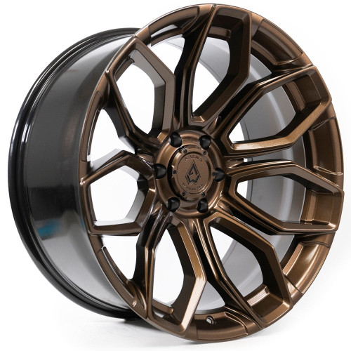 Main image for 22x10 Arena A116 Cobra Smoked Bronze Tint Clear Wheel 5x5 (-18mm)