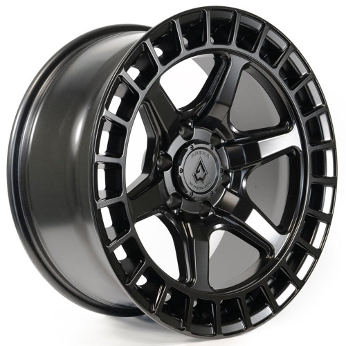Main image for 17x9 Arena A107 Torque Satin Black Wheel 6x135 (-12mm)
