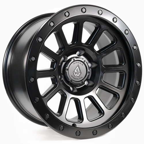Main image for 17x9 Arena A105 Ammo Satin Black Wheel 6x135 (0mm)