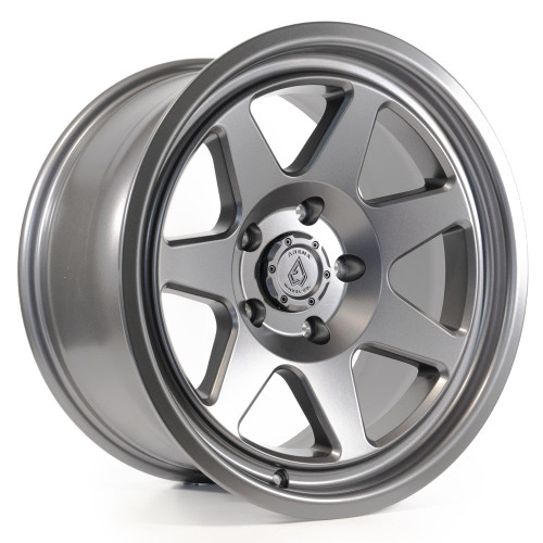 Main image for 20x9 Arena A104 Ridge Satin Gunmetal Wheel 5x5 (0mm)