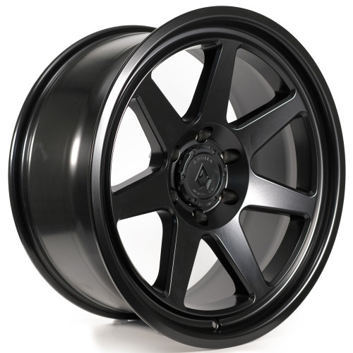 Main image for 17x8.5 Arena A104 Ridge Satin Black Wheel 6x135 (0mm)