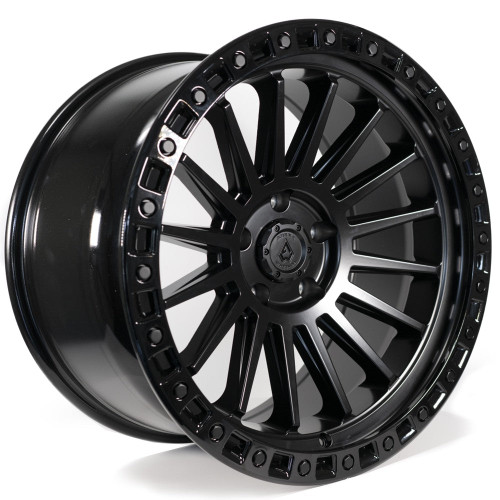Main image for 17x9 Arena A101 Mesa Satin Black Center Glossy Black Lip Wheel 5x5 (0mm) Main image for 17x9 Arena A101 Mesa Satin Black Center Glossy Black Lip Wheel 5x5 (0mm)