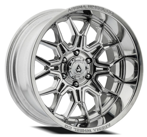 Main image for 22x12 Arena A117 Violator Milled and Polished Wheel 5x5 (-44mm)