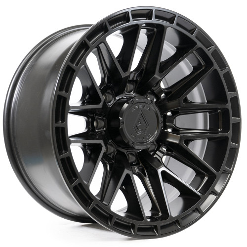 Main image for 22x12 Arena A114 Battle Satin Black Wheel 8x180 (-44mm)