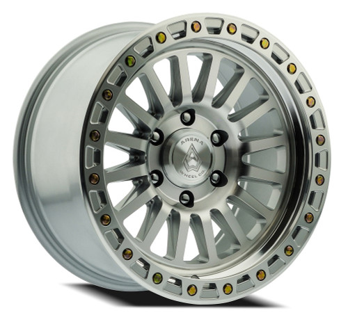 Main image for 17x9 Arena A108 Trophy Gloss Silver Machined Wheel 8x180 (0mm)