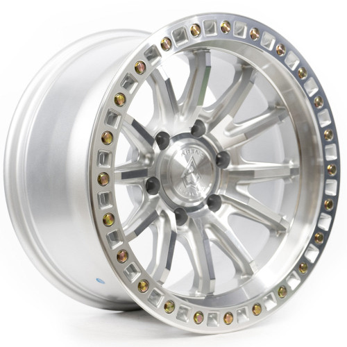 Main image for 17x9 Arena A103 Mission Gloss Silver Machined Wheel 6x135 (0mm)