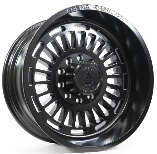 Main image for 20x10 Arena A115 Tactic Satin Black DUALLY SUPER SINGLE Wheel 8x6.5 (-18mm)