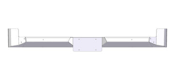 Main image for 2016+ TOYOTA TACOMA REAR PLATE BUMPER