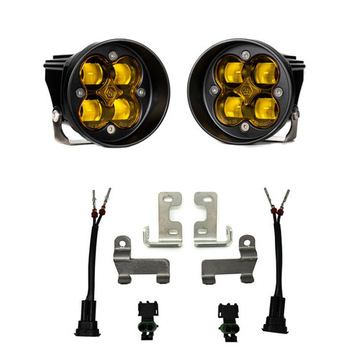 Main image for Baja Designs 2016+ Toyota RAV4 Squadron Fog Light Pocket Kit -Amber