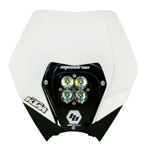 Main image for Baja Designs 08-13 KTM Headlight Kit AC w/ Headlight Shell White Squadron Sport Main image for Baja Designs 08-13 KTM Headlight Kit AC w/ Headlight Shell White Squadron Sport
