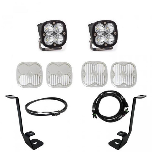 Main image for Baja Designs 2021+ Ford F150 A Pillar Kit Squadron Pro Spot with Upfitter