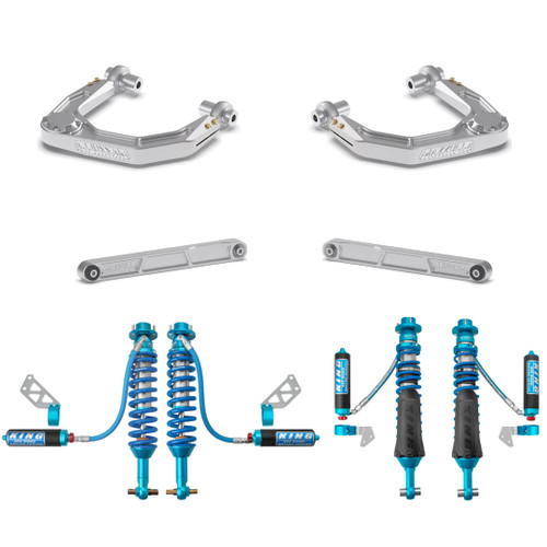 Main image for 2021+ Ford Bronco Mazzulla Stage 3 Mid Travel Kit with King 2.5 Adjustable Shocks