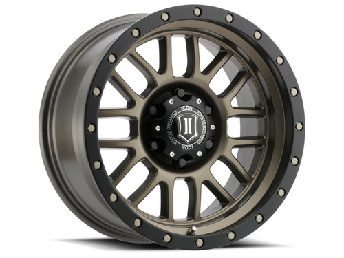 Main image for ICON Alpha 17x8.5 5x5 0mm Offset 4.75in BS 71.5mm Bore Bronze Wheel Main image for ICON Alpha 17x8.5 5x5 0mm Offset 4.75in BS 71.5mm Bore Bronze Wheel