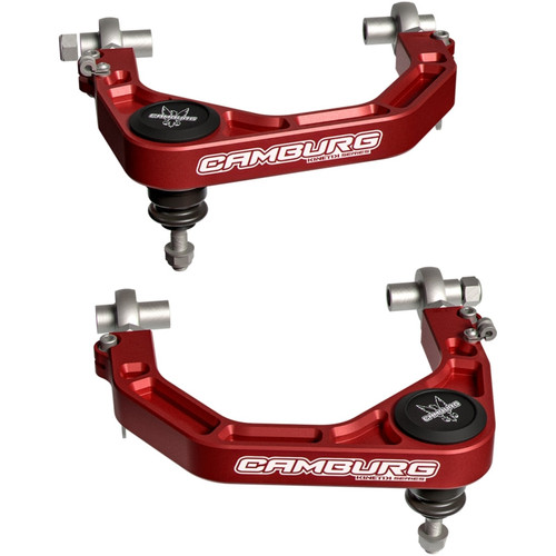 Main image for Camburg 2024 Toyota Tacoma 2WD/4WD KINETIK V2 Performance Billet X-Joint XL Upper Arms (RED)