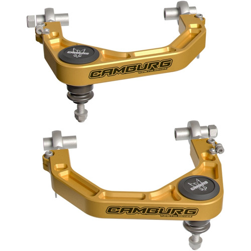 Main image for Camburg 2024 Toyota Tacoma 2WD/4WD KINETIK V2 Performance Billet X-Joint XL Upper Arms (GOLD)