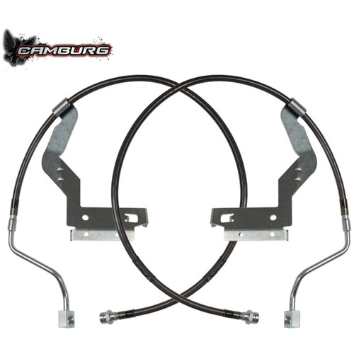 Main image for Camburg 17-24 Ford F-250/350 4wd Extended Front Brake Line Kit (+3.5in. / 33.5in.L)