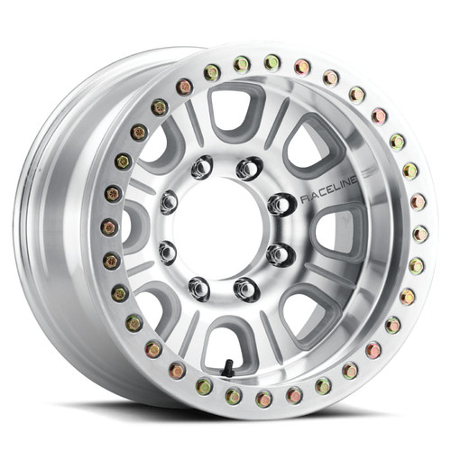 Main image for Raceline RT233 Monster 17x9.5in / 6x135 BP / -32mm Offset / 87.1mm Bore - Machined Beadlock Wheel