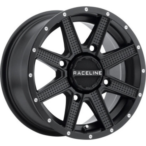 Main image for Raceline A92B Hostage 12x7in / 4x110 BP / 4-3 10mm Offset / 132.5mm Bore - Satin Black Wheel