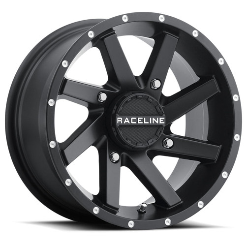 Main image for Raceline A82B Twist 14x7in / 4x137 BP / 10mm Offset / 110.18mm Bore - Satin Black Wheel