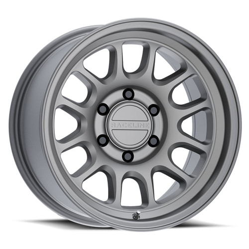 Main image for Raceline 958T Rogue 17x8in / 6x120 BP / 30mm Offset / 67.1mm Bore - Titanium Wheel