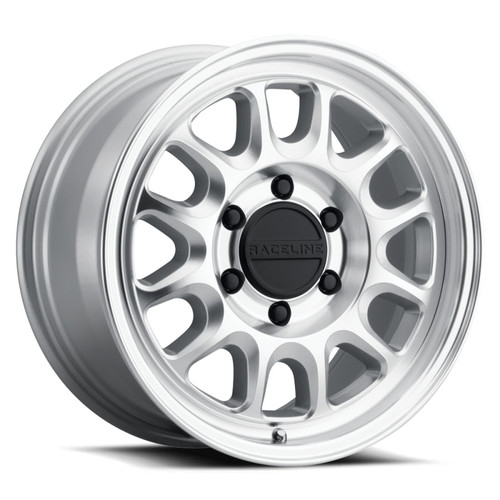 Main image for Raceline 958MC Rogue 16X8In / 6X139.7 BP 0mm Offset 106.1mm Bore - Machined Finish Wheel