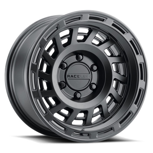 Main image for Raceline 957B Halo 17x9in / 8x165.1 BP / -12mm Offset / 130.81mm Bore - Satin Black Wheel Main image for Raceline 957B Halo 17x9in / 8x165.1 BP / -12mm Offset / 130.81mm Bore - Satin Black Wheel