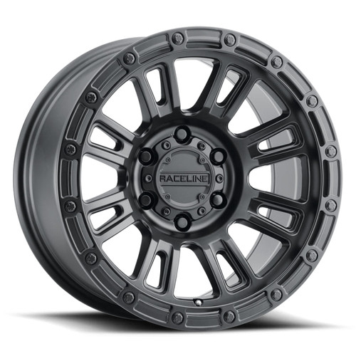 Main image for Raceline 956B Compass 17x8.5in / 6x135 BP / 0mm Offset / 87.1mm Bore - Satin Black Wheel