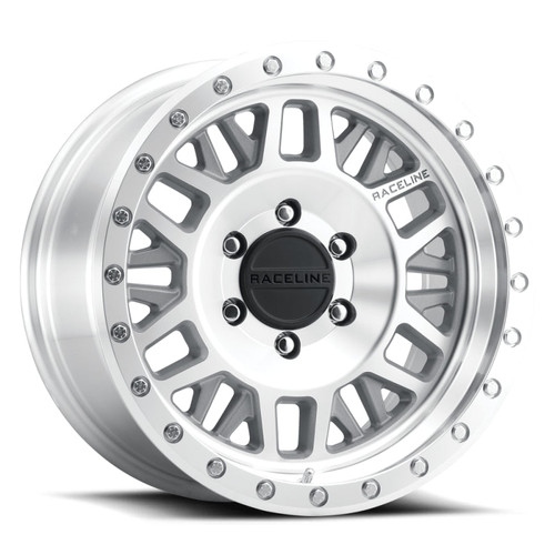 Main image for Raceline 951MC Ryno 17x9in / 6x139.7 BP / -12mm Offset / 106.1mm Bore - Machined Wheel