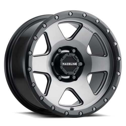 Main image for Raceline 946G Boost 20x9in / 8x180 BP / 18mm Offset / 130.81mm Bore - Gunmetal Wheel