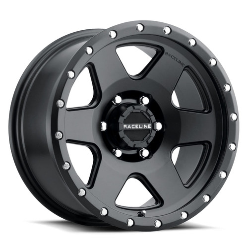 Main image for Raceline 946B Boost 18x8in / 5x114.3 BP / 35mm Offset / 72.62mm Bore - Satin Black Wheel Main image for Raceline 946B Boost 18x8in / 5x114.3 BP / 35mm Offset / 72.62mm Bore - Satin Black Wheel