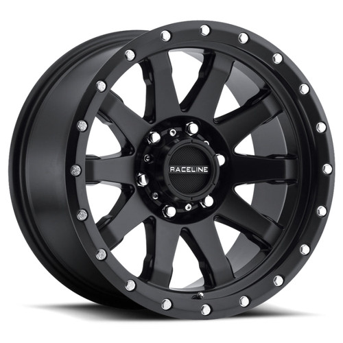 Main image for Raceline 934B Clutch 20x10in / 6x135 BP / -19mm Offset / 87.1mm Bore - Satin Black Wheel Main image for Raceline 934B Clutch 20x10in / 6x135 BP / -19mm Offset / 87.1mm Bore - Satin Black Wheel