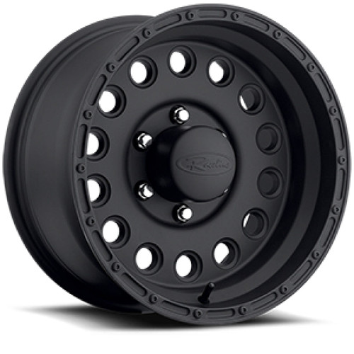 Main image for Raceline 887B Rock Crusher 16x8in / 8x165.1 BP / -20mm Offset / 130.81mm Bore - Satin Black Wheel