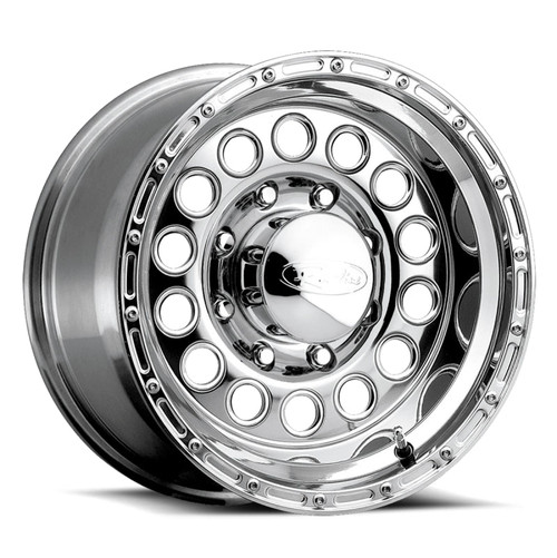 Main image for Raceline 887 Rock Crusher 17x9in / 8x165.1 BP / 0mm Offset / 130.81mm Bore - Polished Wheel