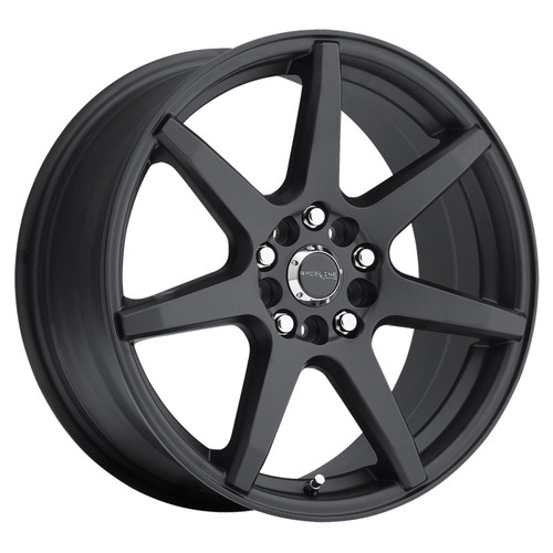 Main image for Raceline 131B Evo 16x7in / 5x112/5x120 BP / 40mm Offset / 74.1mm Bore - Satin Black Wheel