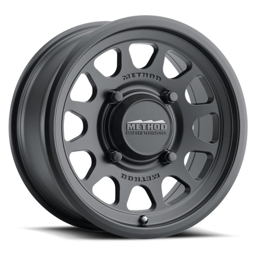 Main image for Method MR414 Bead Grip 15x7 / 4+3/13mm Offset / 4x136 / 106mm CB Matte Black Wheel