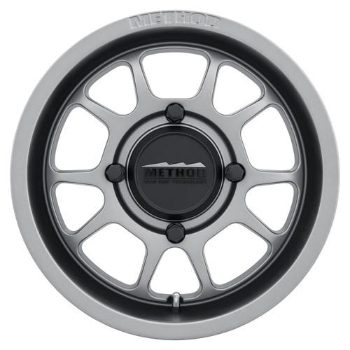 Main image for Method MR409 Bead Grip 15x7 / 4+3/13mm Offset / 4x156 / 132mm CB Steel Grey Wheel Main image for Method MR409 Bead Grip 15x7 / 4+3/13mm Offset / 4x156 / 132mm CB Steel Grey Wheel