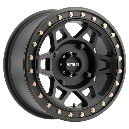 Main image for Method MR405 UTV Beadlock 15x7 / 5+2/38mm Offset / 4x136 / 106mm CB Matte Black Wheel Main image for Method MR405 UTV Beadlock 15x7 / 5+2/38mm Offset / 4x136 / 106mm CB Matte Black Wheel