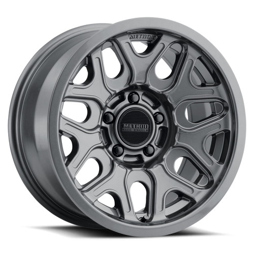 Main image for Method MR322 / 20x9 / 6x5.5 BP / 12ET / 5.44in BS / 106.25mm CB - Gloss Titanium Wheel