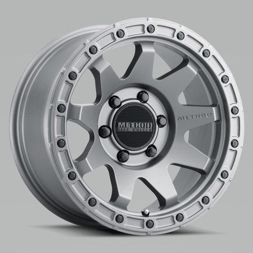 Main image for Method MR317 18x9 +18mm Offset 6x5.5 106.25mm CB Matte Titanium Wheel