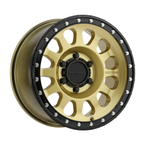 Main image for Method MR315 17x8.5 0mm Offset 6x135 87mm CB Gold/Black Street Loc Wheel