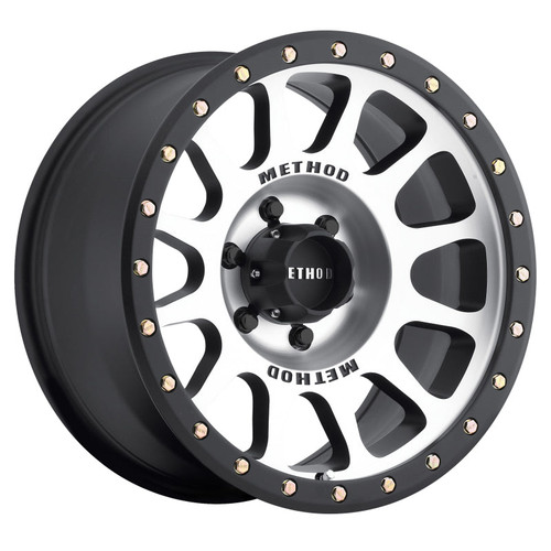Main image for Method MR305 NV 18x9 +18mm Offset 6x5.5 108mm CB Machined/Black Street Loc Wheel