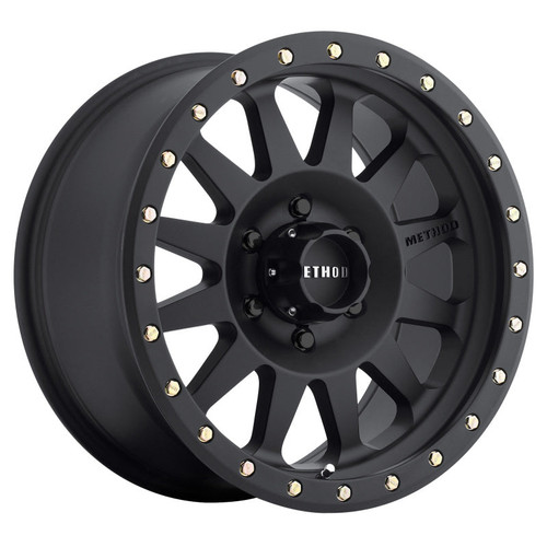Main image for Method MR304 Double Standard 20x10 -18mm Offset 6x5.5 108mm CB Matte Black Wheel