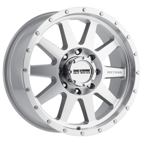 Main image for Method MR301 The Standard 18x9 +18mm Offset 8x6.5 130.81mm CB Machined/Clear Coat Wheel