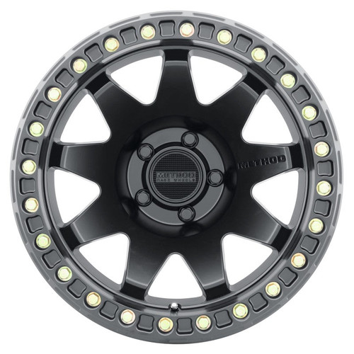 Main image for Method MR108 17x9 -44mm Offset 5x5 71.5mm CB Matte Black w/BH-H24125-38 Wheel