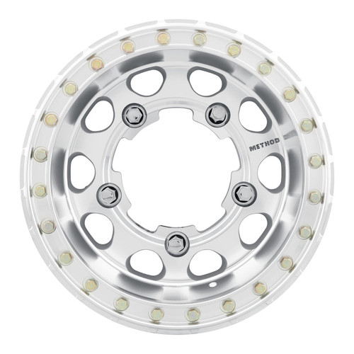 Main image for Method MR103 Buggy Beadlock 17x6.5 -19mm Offset 5x205 160mm CB Raw Machined w/BH-H24125 Wheel