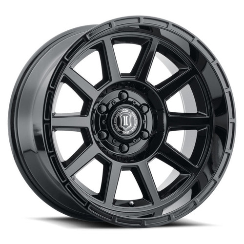 Main image for ICON Recoil 20x10 6x135 -24mm Offset 4.5in BS Gloss Black Wheel