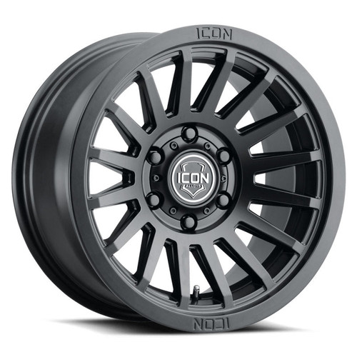 Main image for ICON Recon SLX 18x9 6x5.5 BP 25mm Offset 6in BS 95.1mm Hub Bore Satin Black Wheel