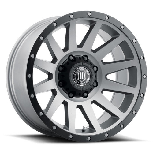 Main image for ICON Compression 20x10 8x180 -19mm Offset 4.75in BS 124.2mm Bore Titanium Wheel