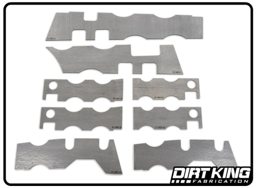 Main image for 05-23 Toyota Tacoma Rear Frame Plate Kit